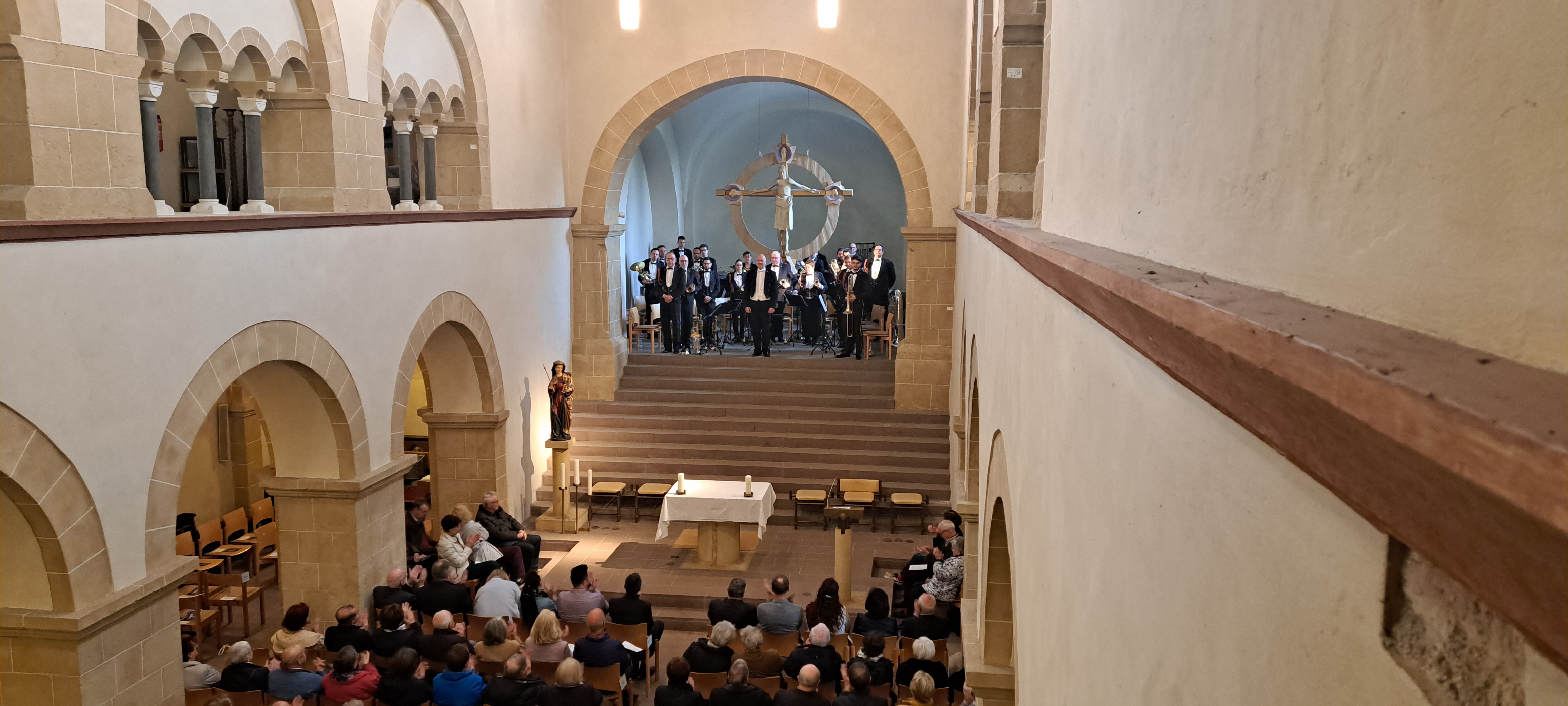 Luxemburger Militärmusik in der Johanniskirche