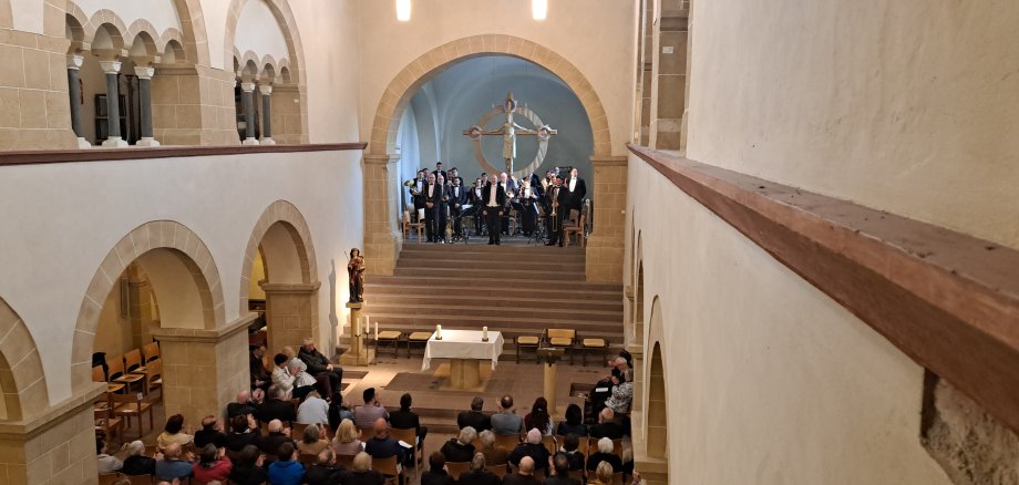 Luxemburger Militärmusik in der Johanniskirche